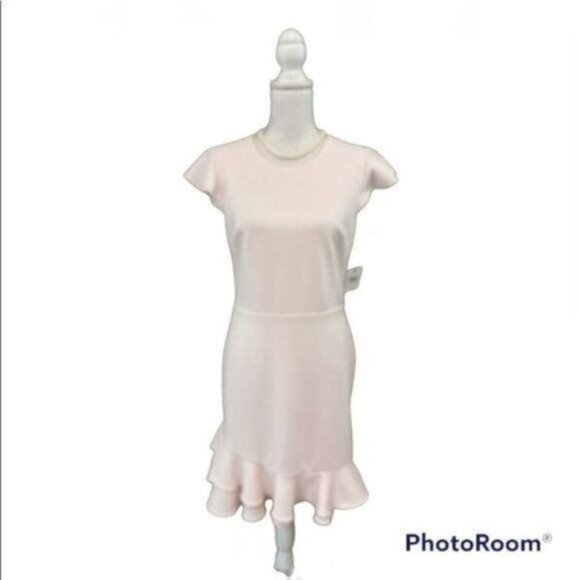 Sage Ruffle Sleeve Midi Dress. NWT - Picture 3 of 11